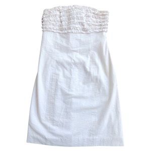 Lilly Pulitzer White Dress Size 2 Strapless